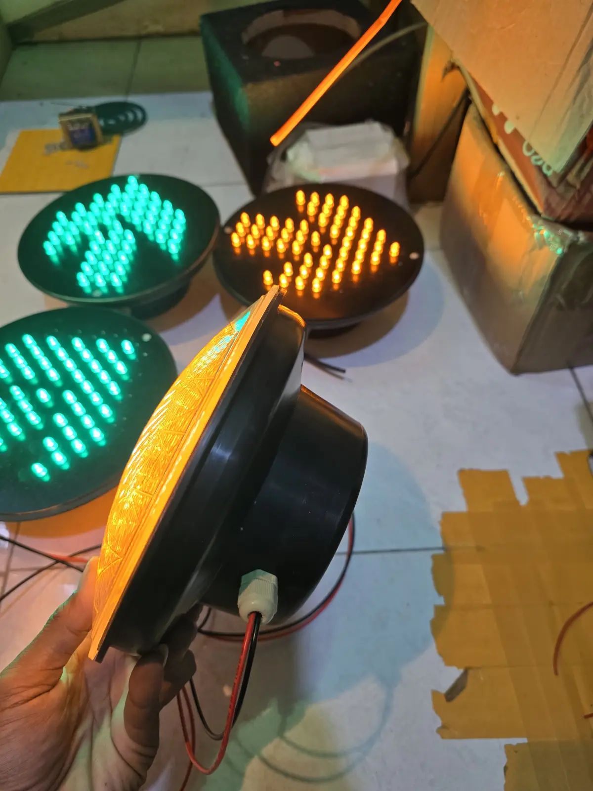 Power Supply Traffic/Warning Light