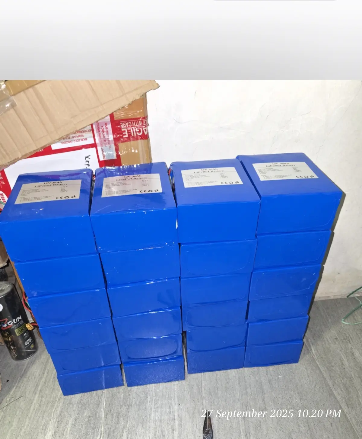 Baterai lithium Lifepo4 12V / 24V