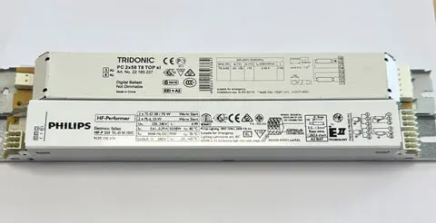 Ballast TL 2X58W Tridonic PC 2X58W T8 TOP/PRO SI